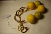 Pulseira Bolas amarelas